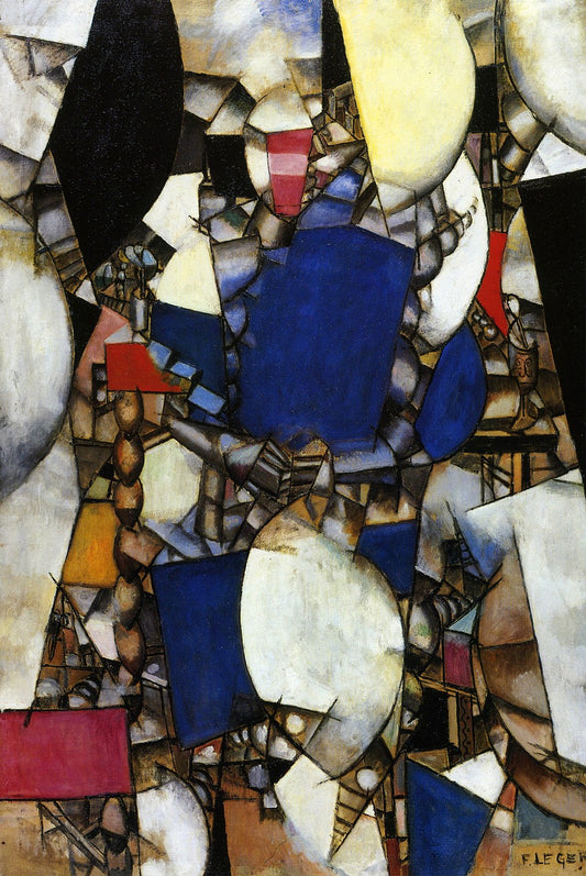 La Mujer de azul – Fernand Léger (1912–1913)