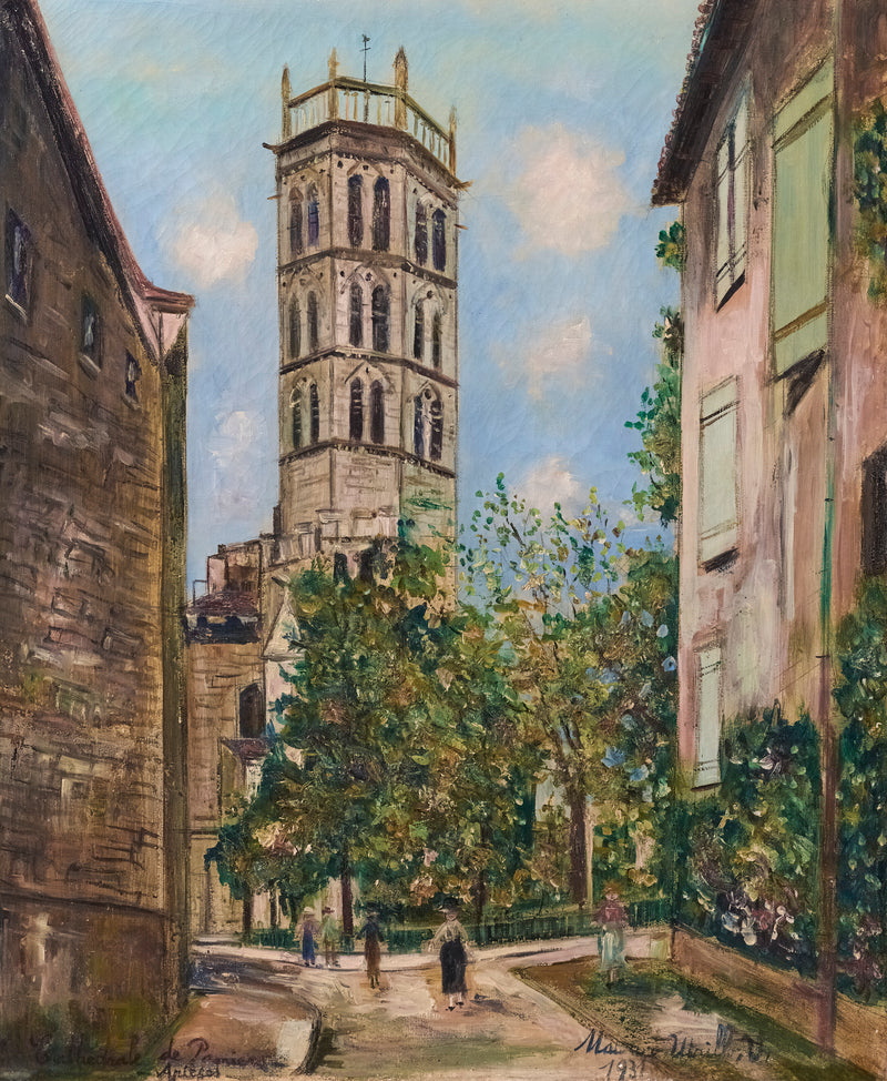La Cathédrale de Pamiers (1931) - Maurice Utrillo