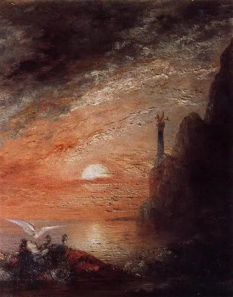 La muerte de Safo - Gustave Moreau