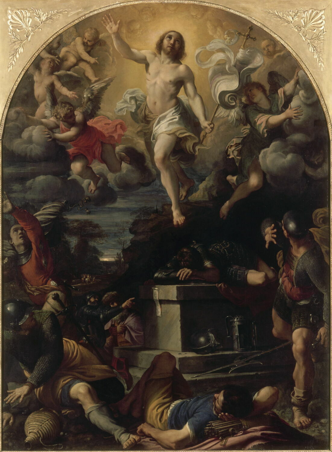 La Résurrection du Christ - Annibale Carracci - Alpha Reproduction