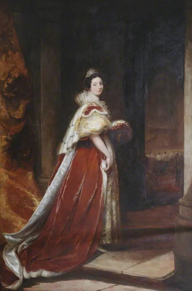 Lady Louisa Barbara Rolle (1796–1885) - Thomas Lawrence - Alpha Reproduction