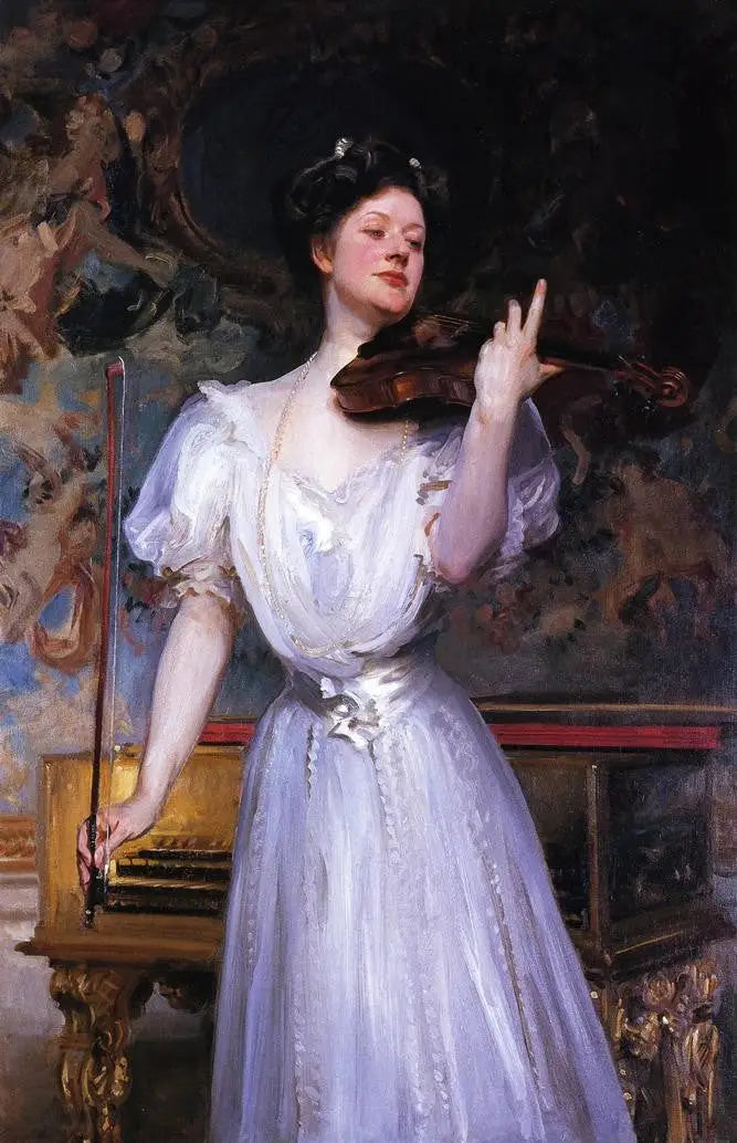Reproduction du tableau « Portrait de Lady Speyer - John Singer Sargent » par Alpha Reproduction en peinture à l’huile