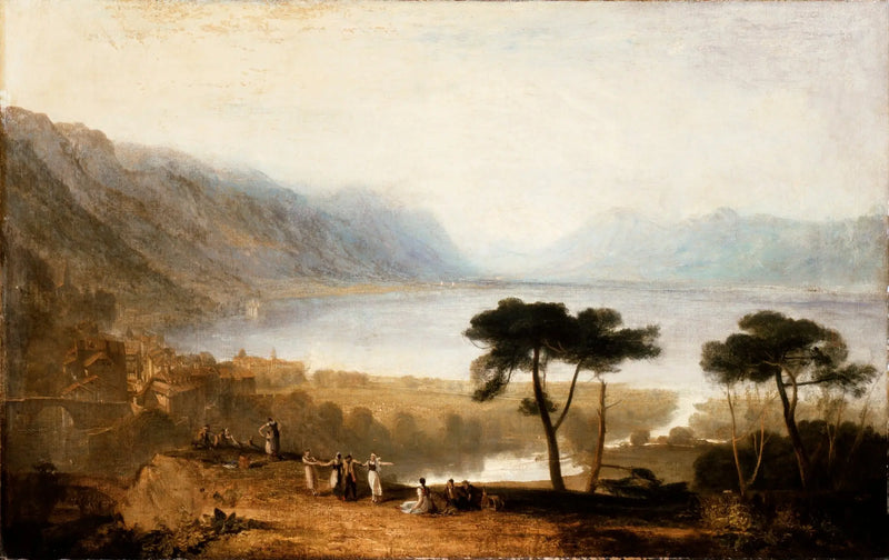 Lago de Ginebra desde Montreux - J. M. W. Turner