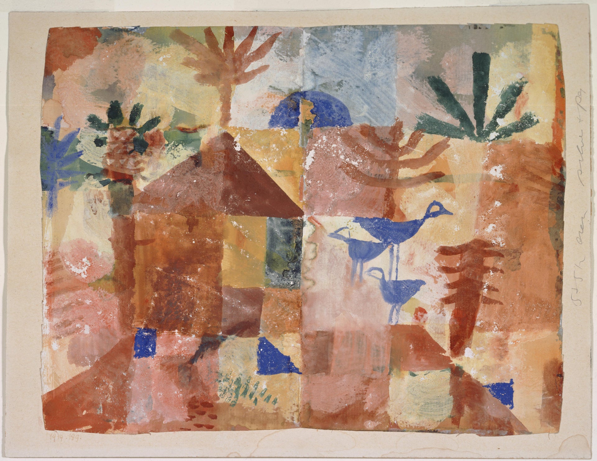 Landscape with Bluebirds — Paul Klee