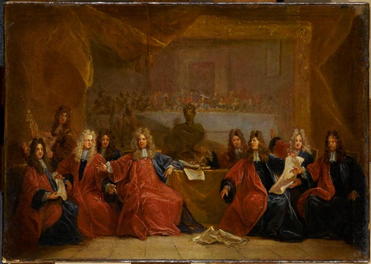 Le prévôt des marchands et les échevins de la ville de Paris - Nicolas de Largillière