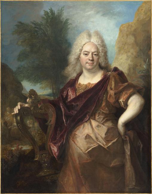 Portrait d'homme en Apollon - Nicolas de Largillière