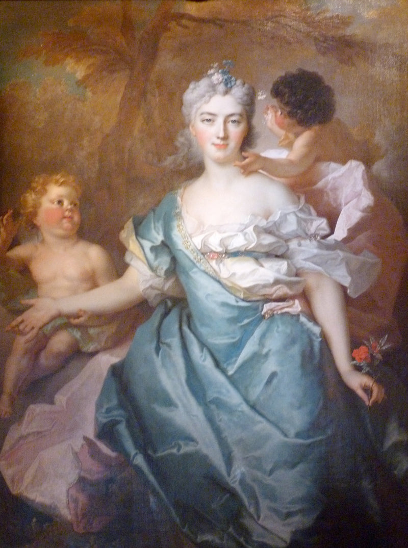 La marquise de la Tour Maubourg et ses deux filles - Nicolas de Largillière