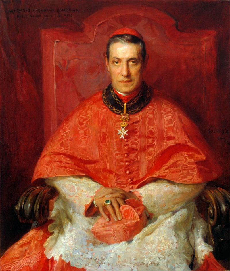 Cardenal Mariano Rampolla - Felipe de La��szlo��