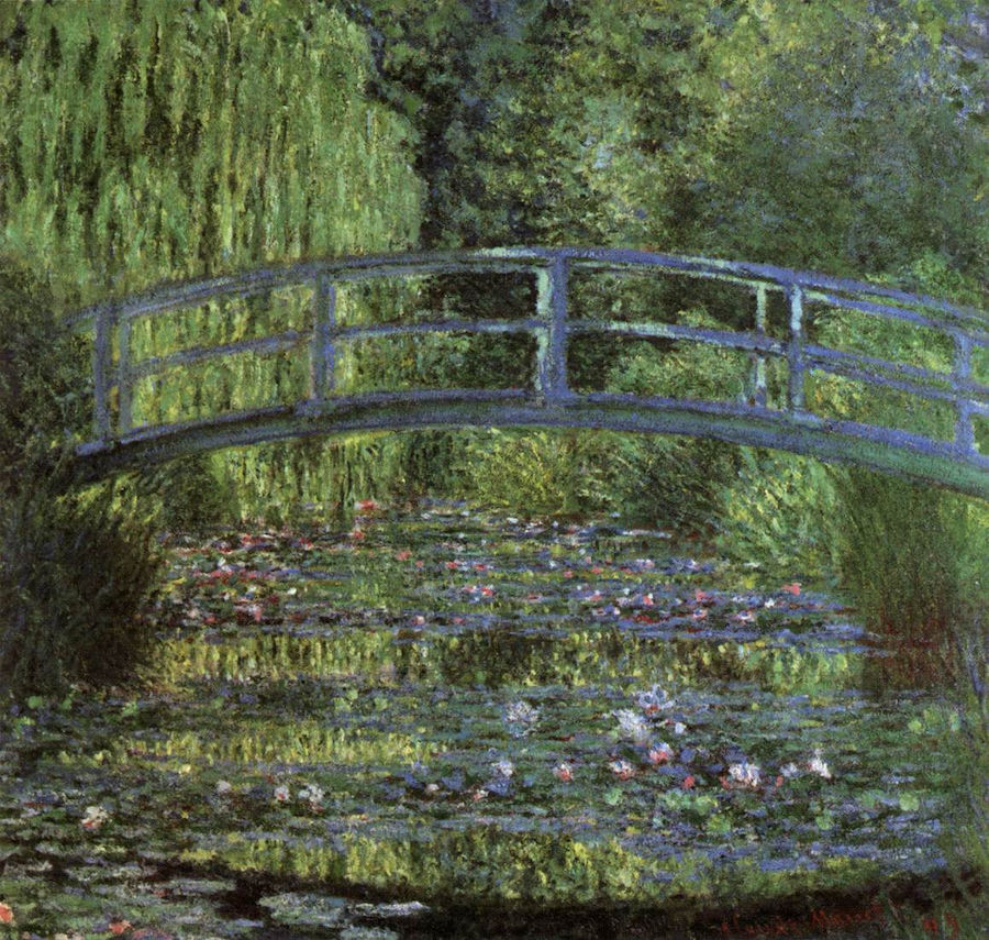 El Estanque de los Nenúfares, armonía verde - Claude Monet