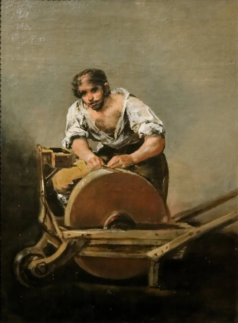El afilador - Francisco de Goya