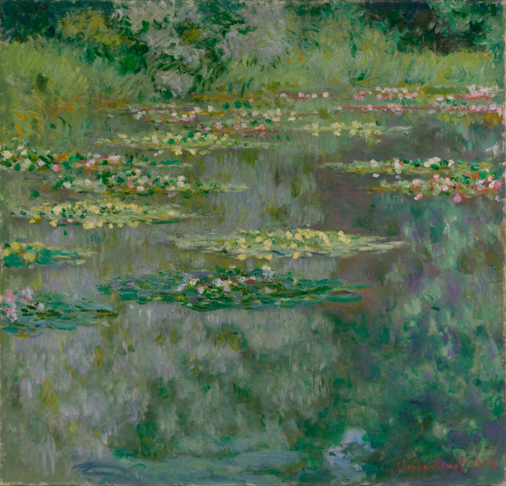 El estanque de los nenúfares - Claude Monet