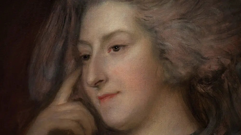 Mme Maria Anne Fitzherbert - Thomas Gainsborough - Alpha Reproduction