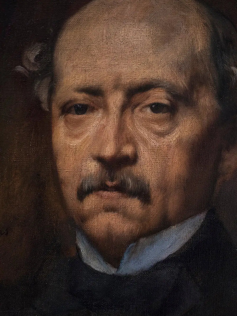 Retrato de hombre - Edgar Degas