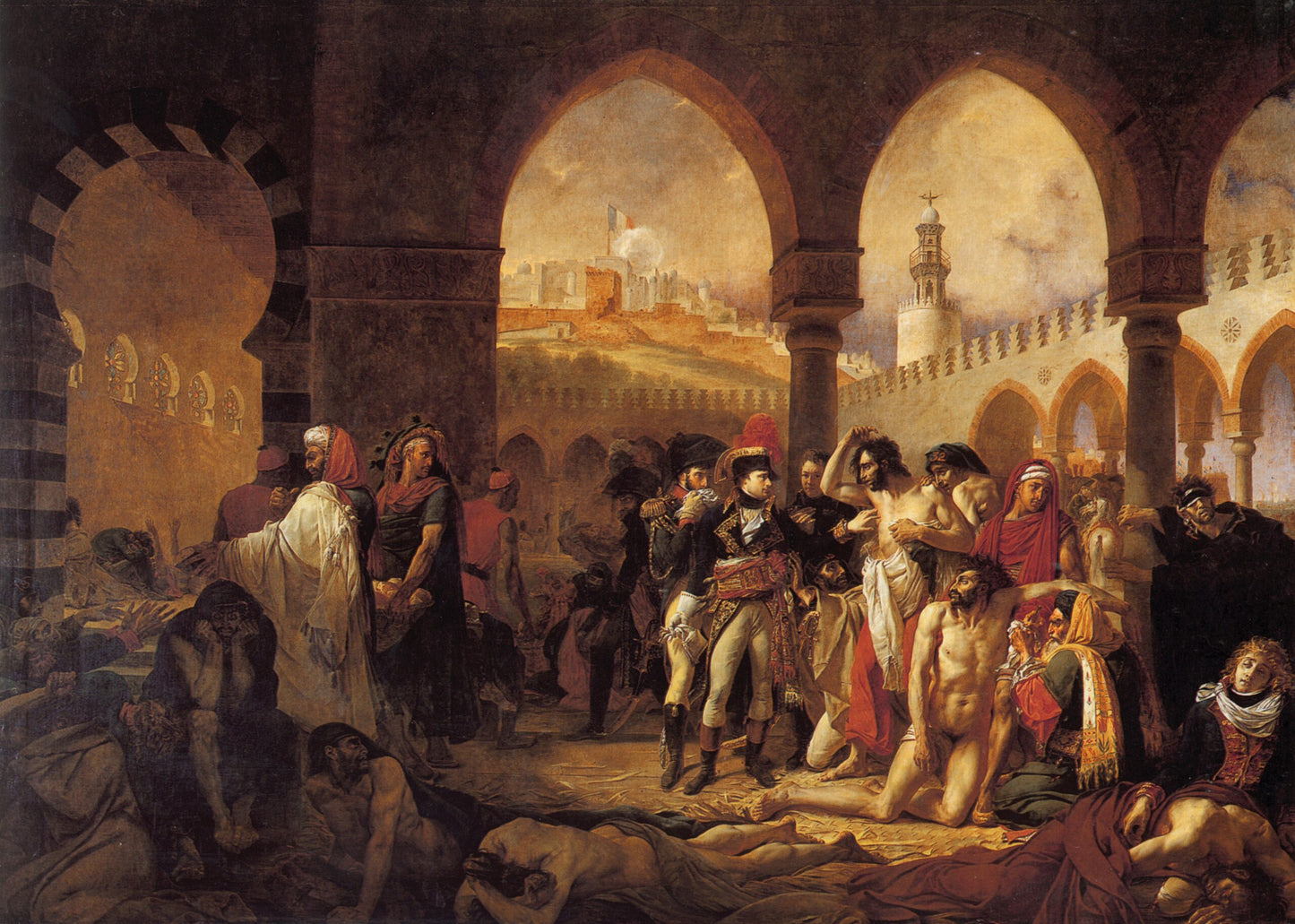Los Pestíferos de Jaffa – Antoine-Jean Gros (1804)