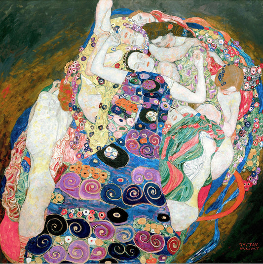 🌸✨ Las Vírgenes – Gustav Klimt (1913)