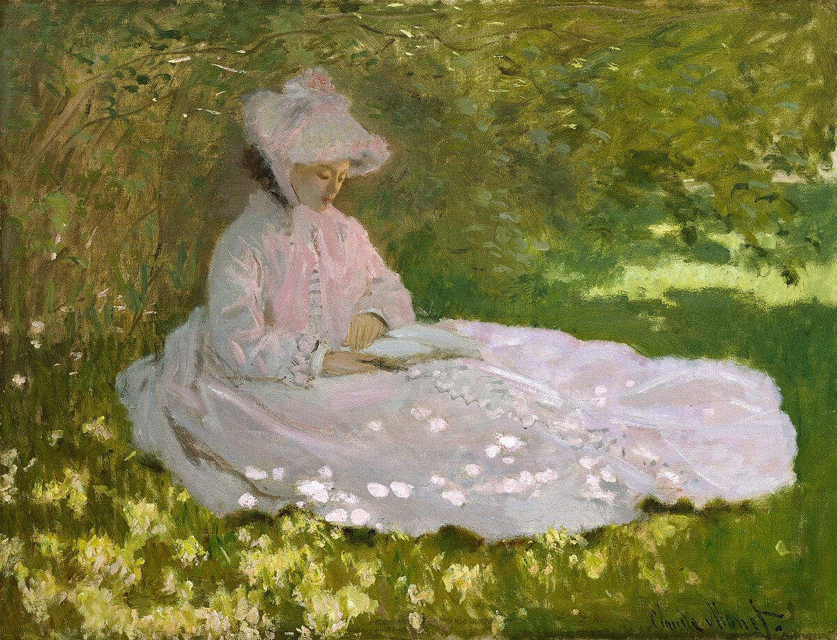 Las primaveras - Claude Monet