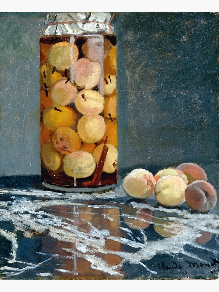 Los productos de la pesca - Claude Monet