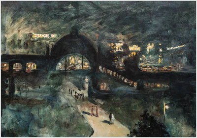Gare Nollendorfplatz la nuit - Lesser Ury