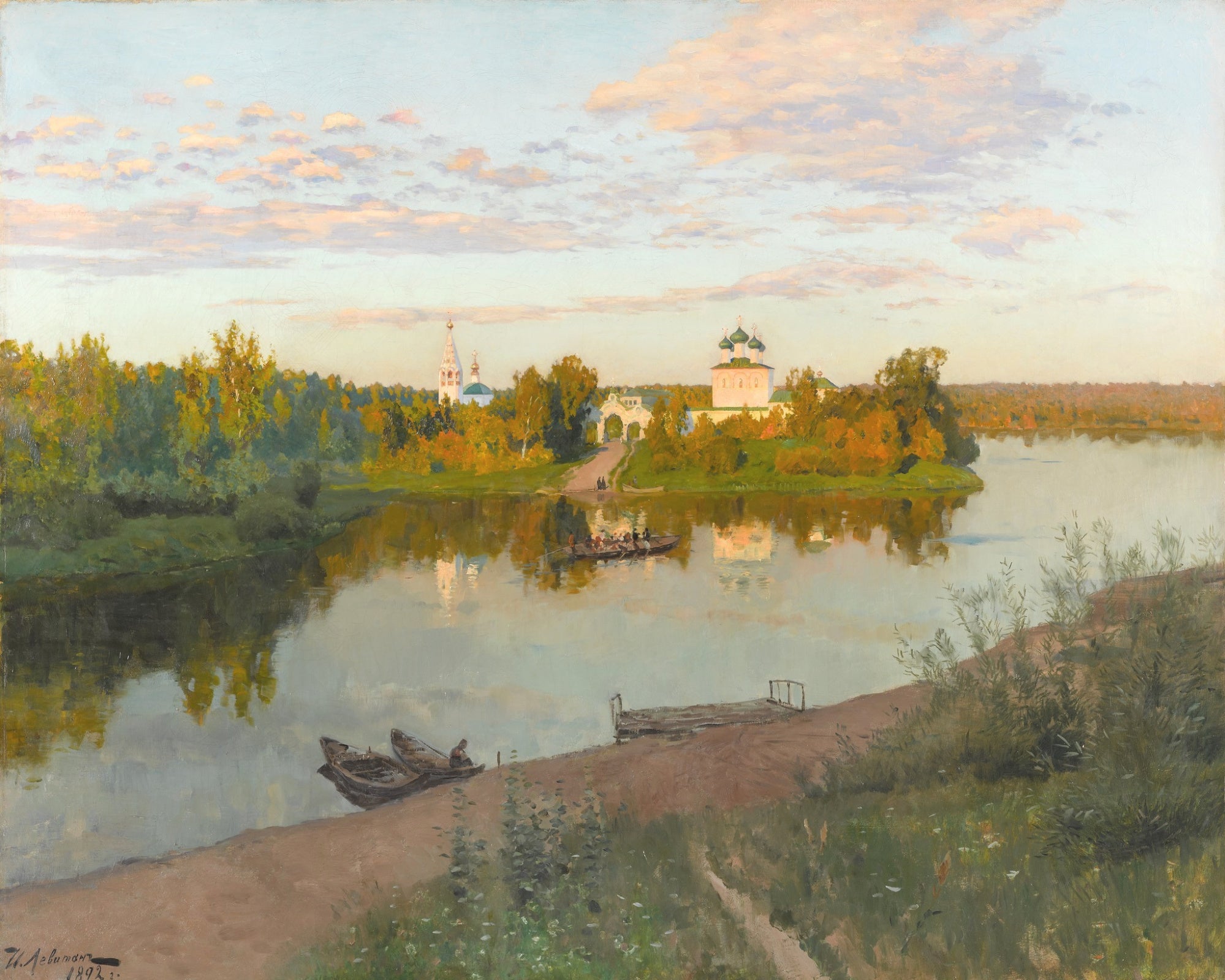 Llamada vespertina - Isaac Levitan