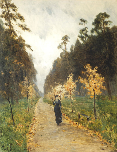 Día de otoño. Sokolniki - Isaac Levitan