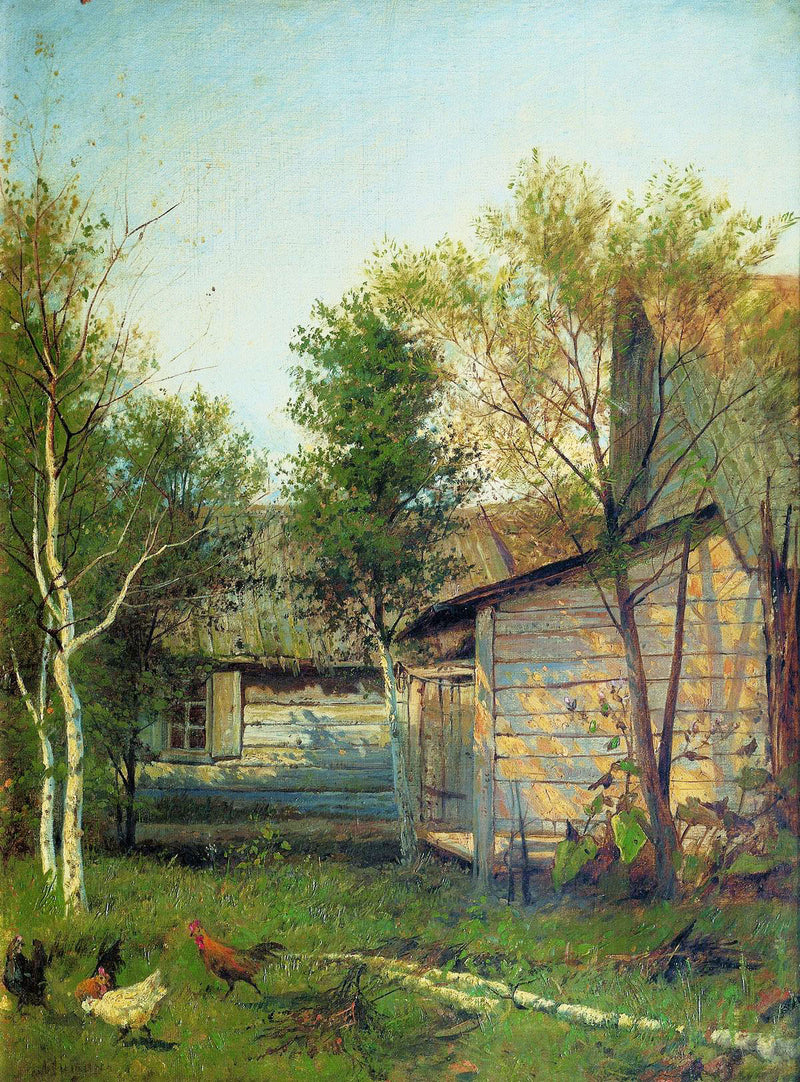 Día soleado - Isaac Levitan