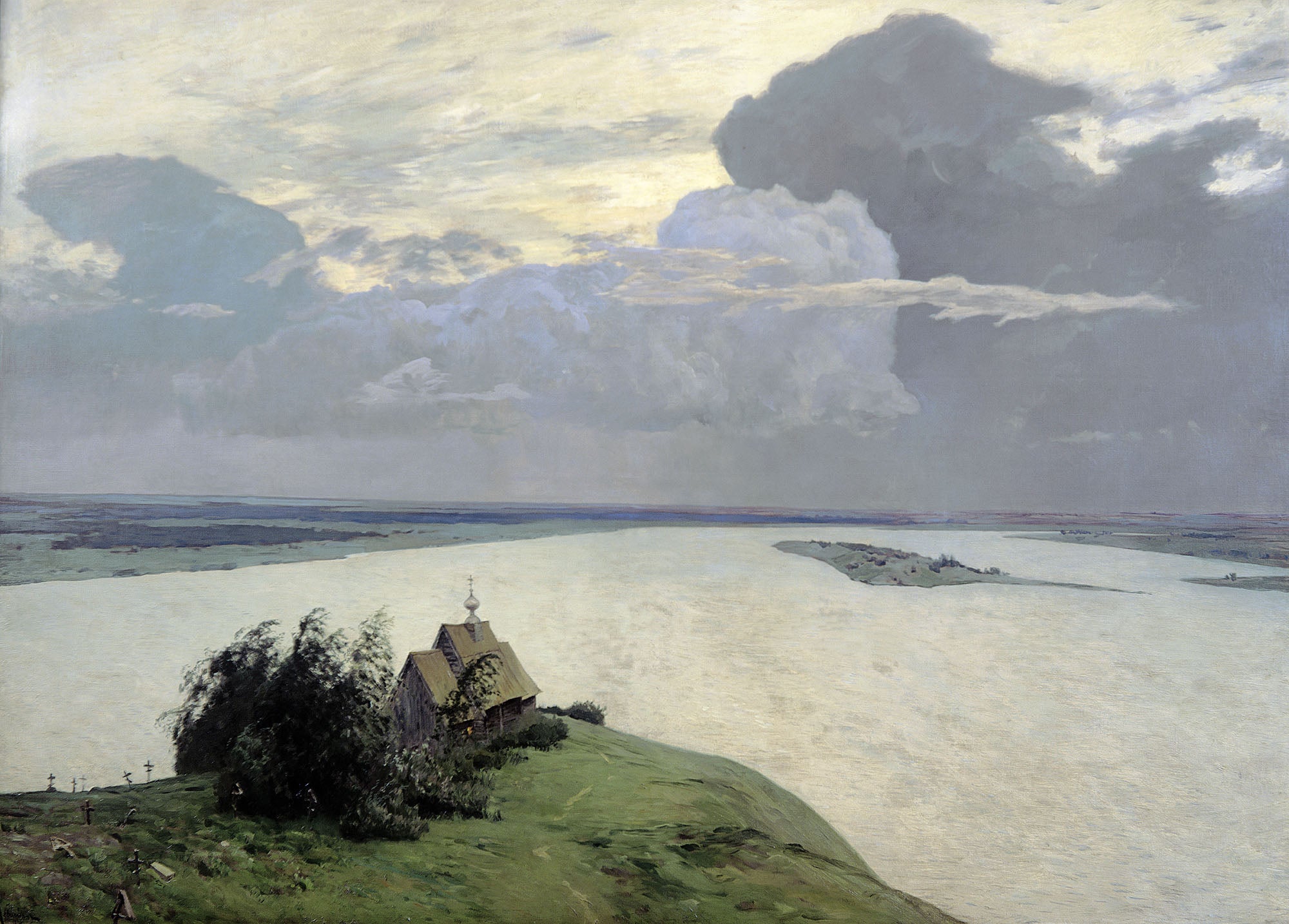 Paz eterna - Isaac Levitan