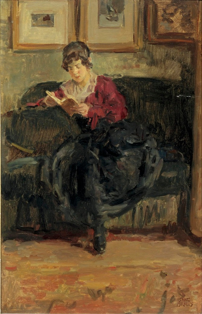 niña que lee - Isaac Israel