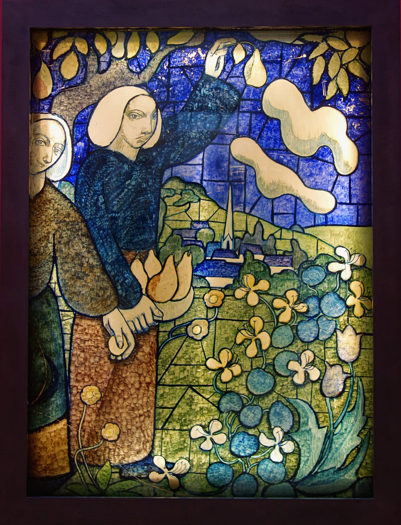 Las recolectoras de peras - Émile Bernard