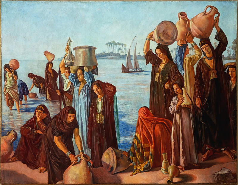 Mujeres junto al Nilo - Émile Bernard