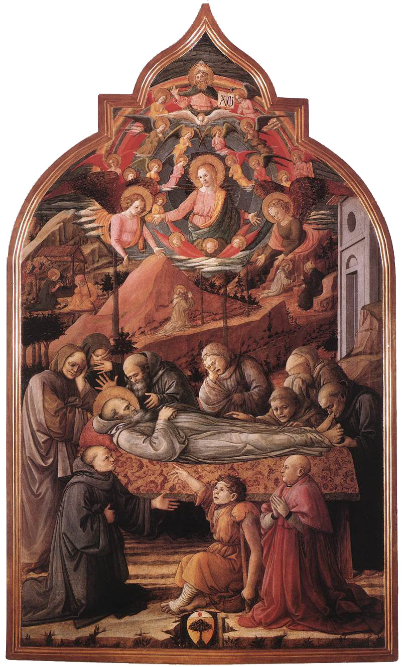 Funeral of St. Jerome - Fra Filippo Lippi - Alpha Reproduction