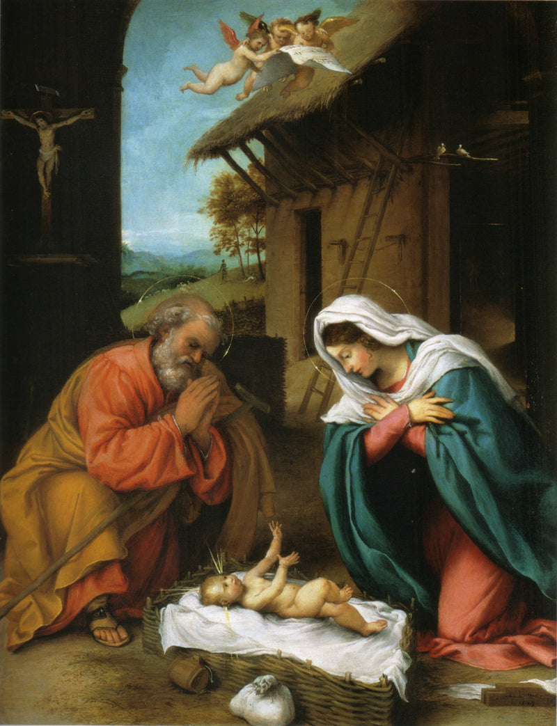 Natividad - Lorenzo Lotto
