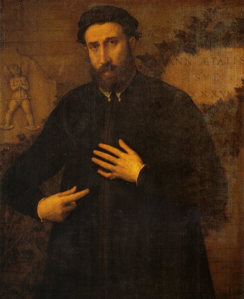retrato de un hombre de 37 años - Lorenzo Lotto