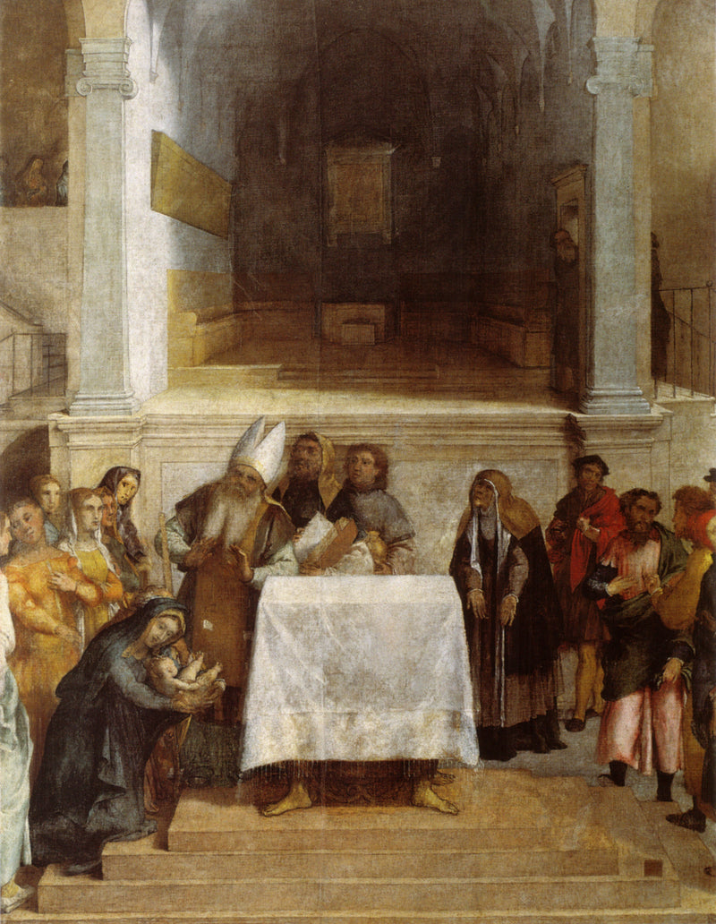 La Presentación en el Templo - Lorenzo Lotto