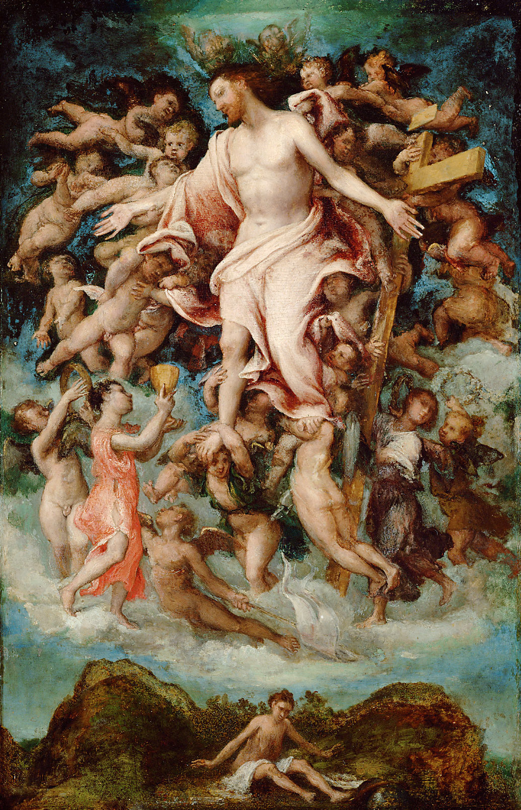 Le Christ donnant son sang - Lorenzo Lotto - Alpha Reproduction