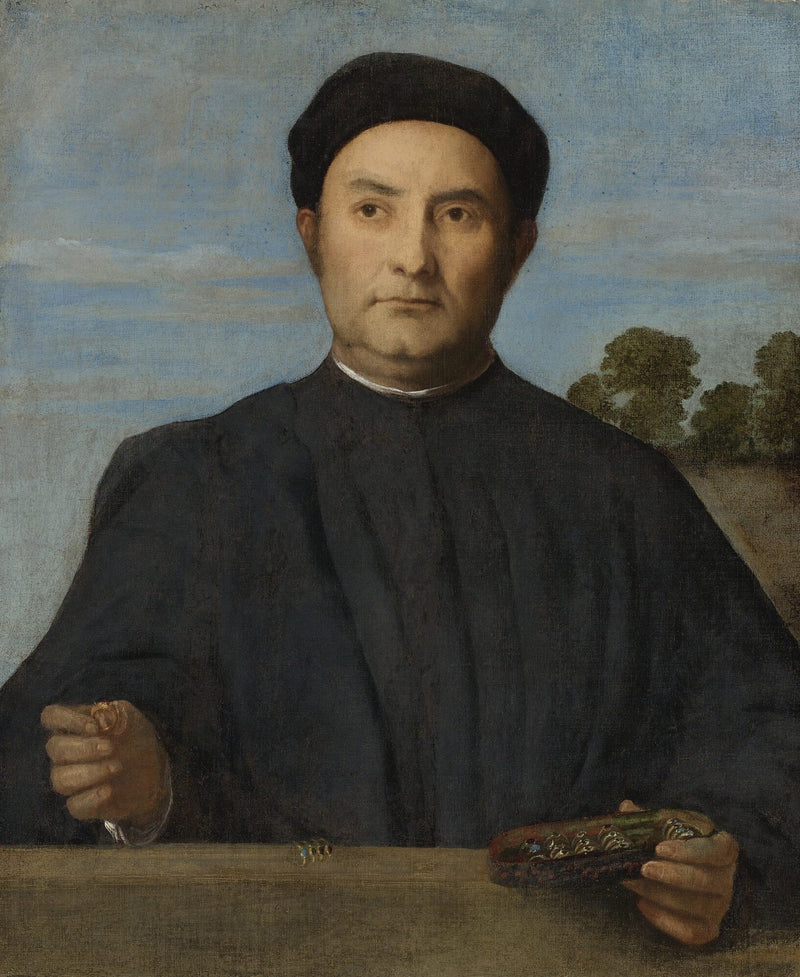 Retrato de un joyero - Lorenzo Lotto