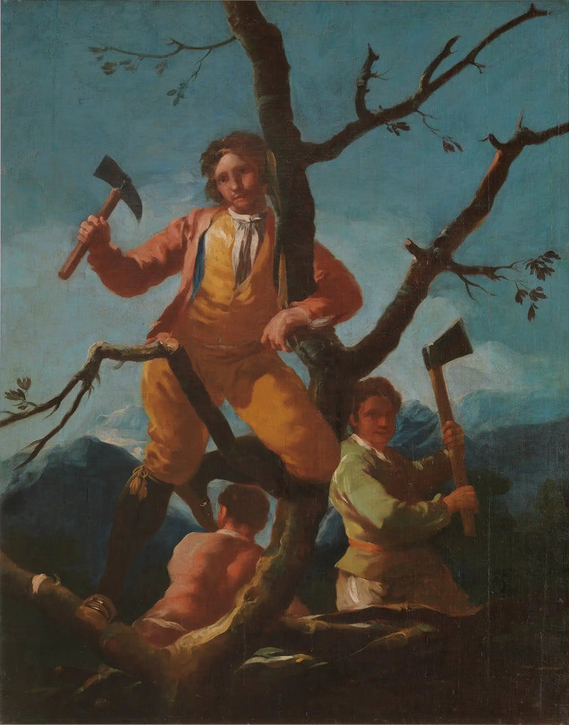 Los Leñadores - Francisco de Goya