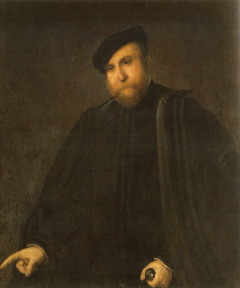 Retrato de hombre - Lorenzo Lotto