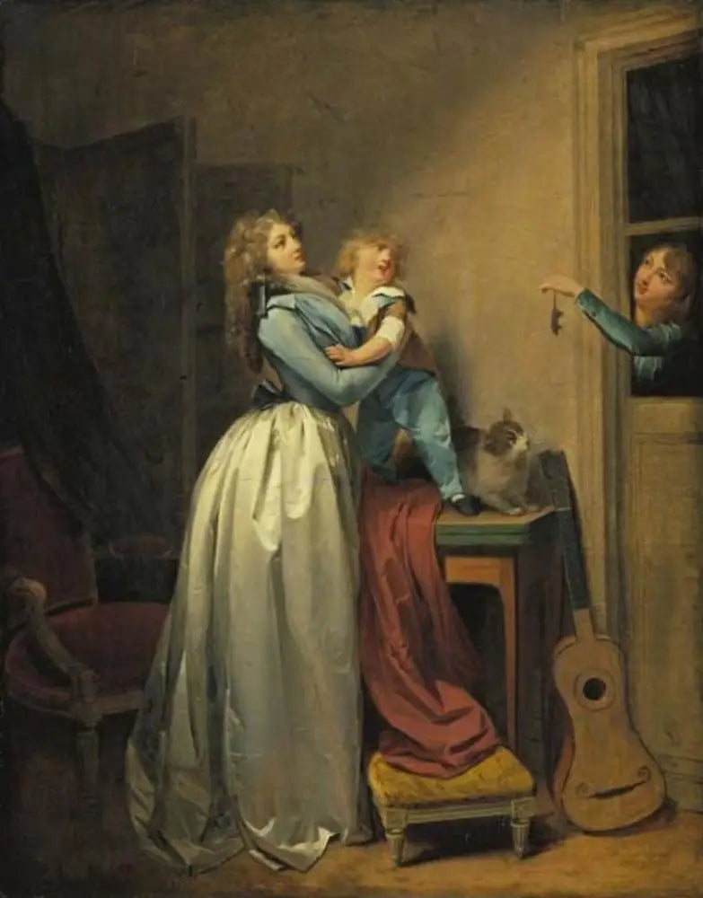 La ratón muerto - Louis-Léopold Boilly