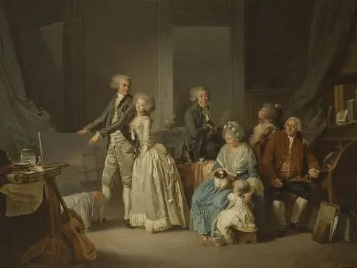 La Familia Gohin - Louis-Léopold Boilly