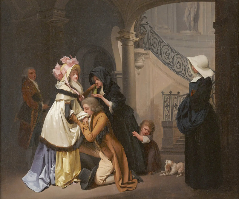 Reconocimiento del corazón - Louis-Léopold Boilly