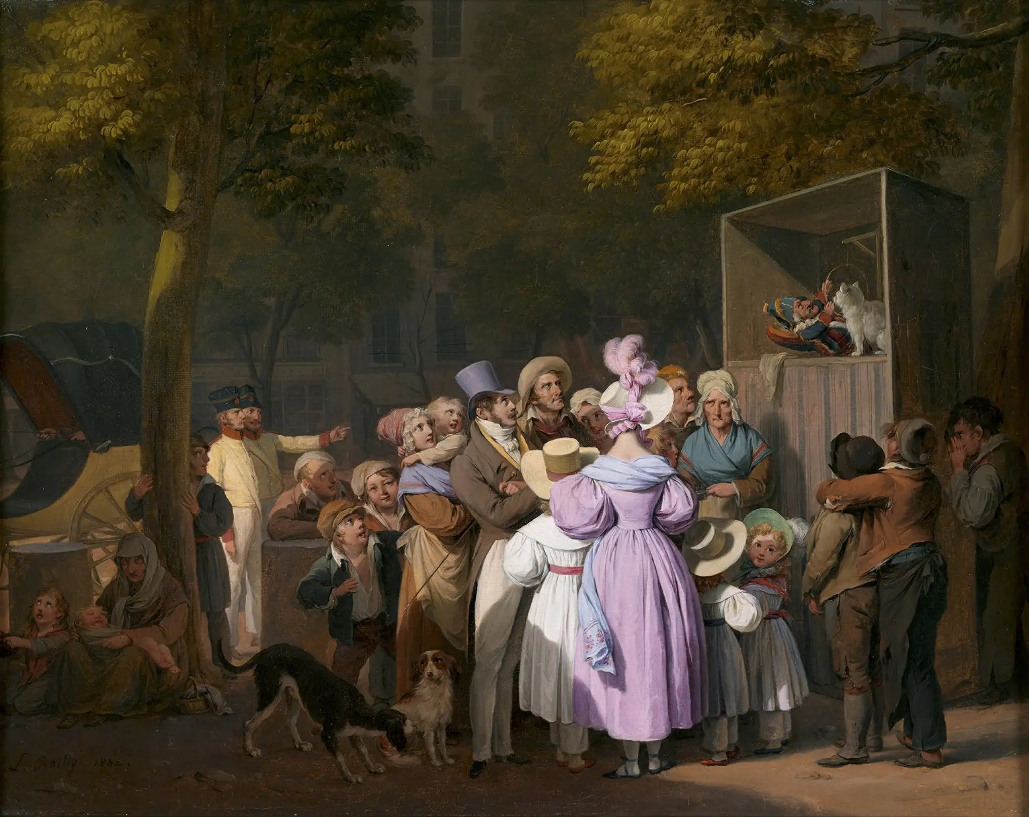Pauvre Chat - Louis-Léopold Boilly - Alpha Reproduction