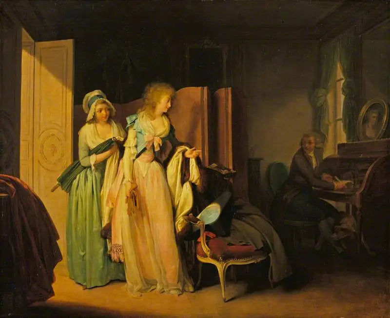 La Visita Devuelta - Louis-Léopold Boilly