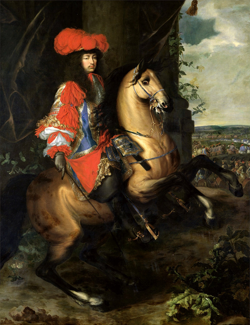 Portrait équestre de Louis XIV - Charles Le Brun