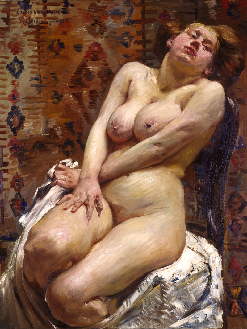 Nana, nu féminin - Lovis Corinth