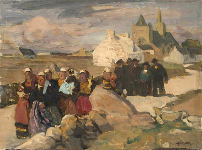 Bretons - Lucien Simon