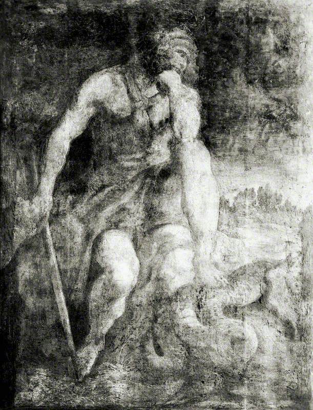 Hercule et l’Hydre - Ludovico Carracci - Alpha Reproduction