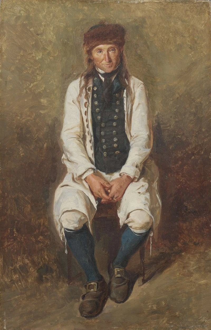 Paysan en traje de Hesse - Ludwig Knaus