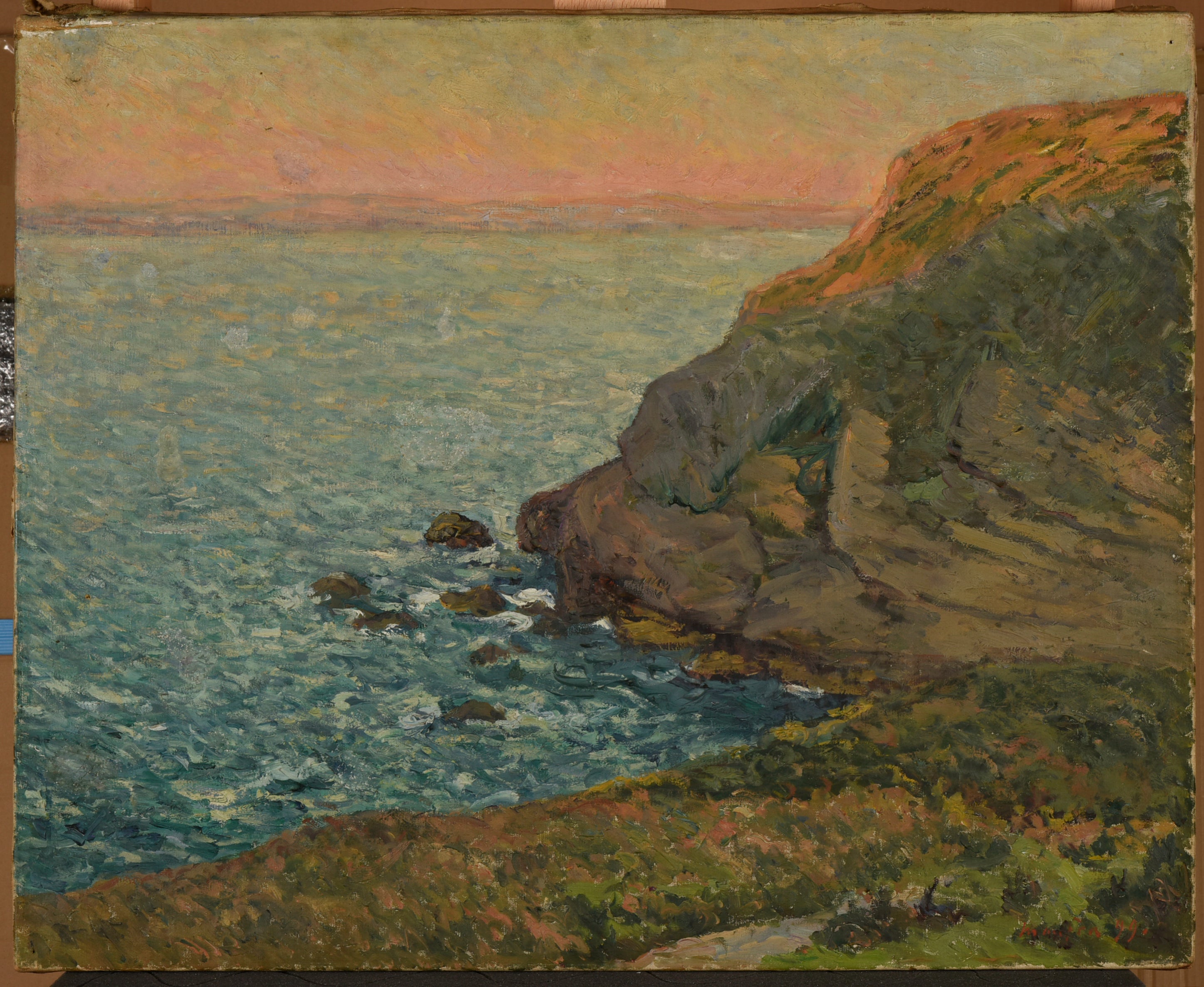 Dernières lueurs du jour (Morgat) - Maxime Maufra - Alpha Reproduction