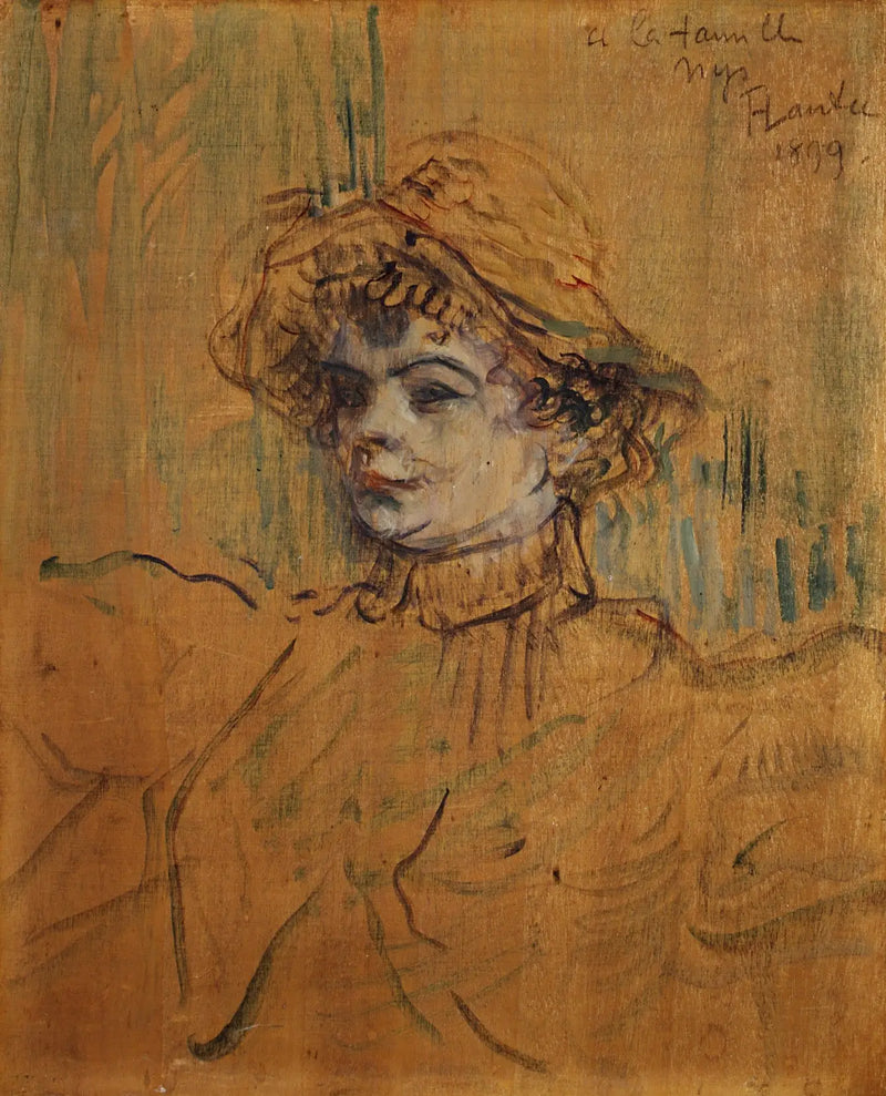 Señorita Nys - Henri de Toulouse-Lautrec