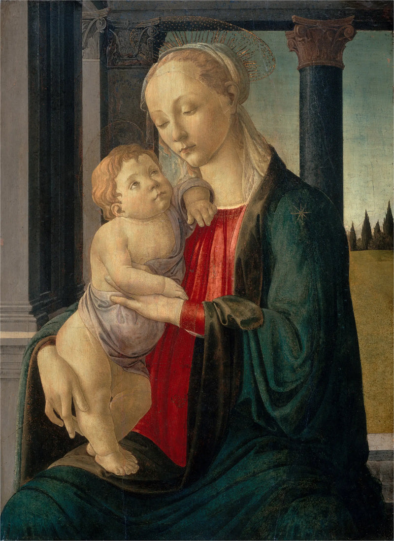 Virgen con el Niño - Sandro Botticelli